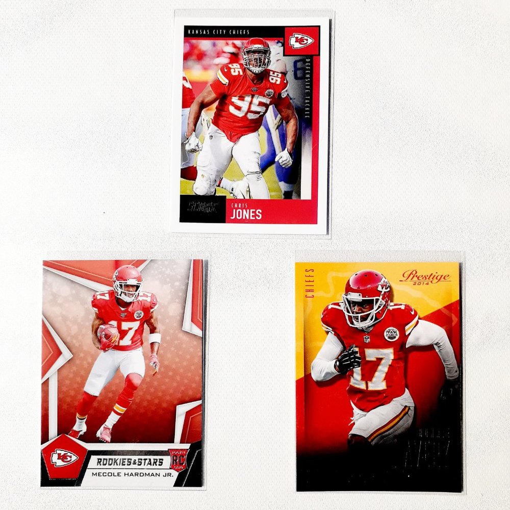 Kansas City Chiefs 9 Card Lot - FBL [16_4] - Picture 3 of 8